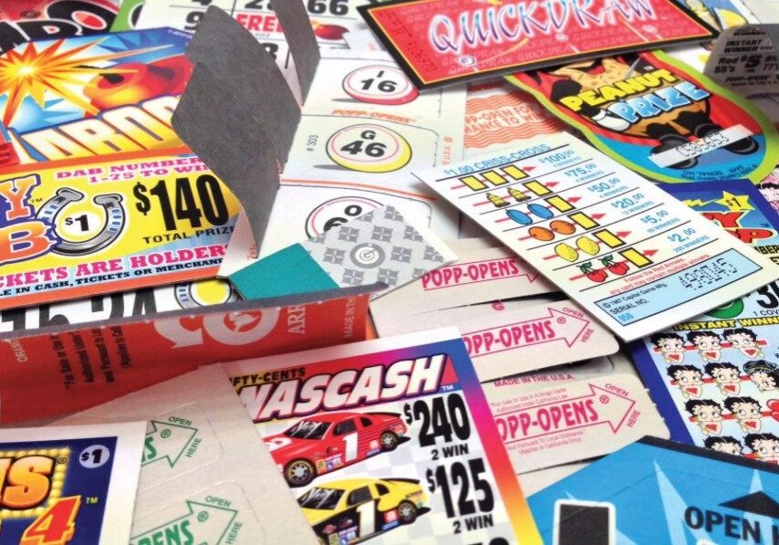 A pile of coupons sitting on top of each other.